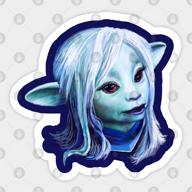 deet extensions Sticker by xzaclee16